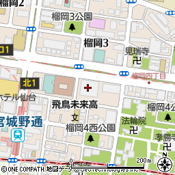 キヤノンシステムアンドサポート株式会社東北支社周辺の地図
