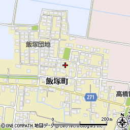 山形県山形市飯塚町1966周辺の地図