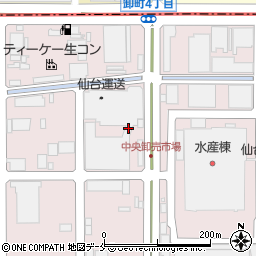 仙台運送あけぼの倉庫周辺の地図