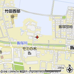 山形県山形市飯塚町周辺の地図