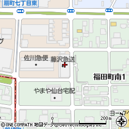 センコー仙台倉庫周辺の地図