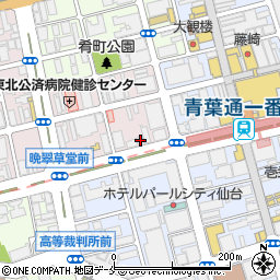 株式会社クレデンス　仙台支店周辺の地図