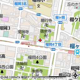榴岡レジデンス壱番館周辺の地図