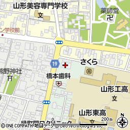 山形県住宅供給公社　総務課周辺の地図