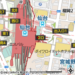 BAKE CHEESE TART 仙台店周辺の地図