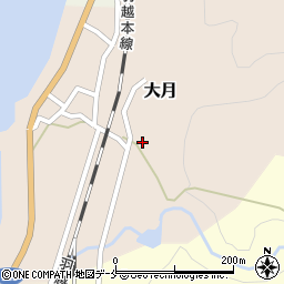 新潟県村上市大月1451周辺の地図