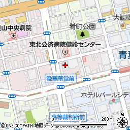 ＳＡＬＯＮ・ｄｅ・ｒｅｎｏｍａ仙台大町店周辺の地図