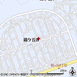 宮城県仙台市青葉区錦ケ丘8丁目周辺の地図