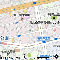 株式会社協和エクシオ　東北支店営業本部周辺の地図