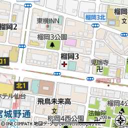 損保ジャパン仙台ビル周辺の地図