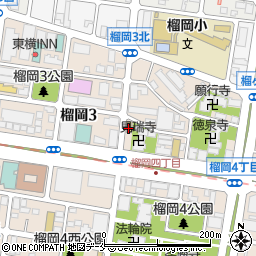 仙台スイーツ＆カフェ専門学校周辺の地図