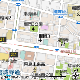 理想科学工業株式会社　東北営業部周辺の地図