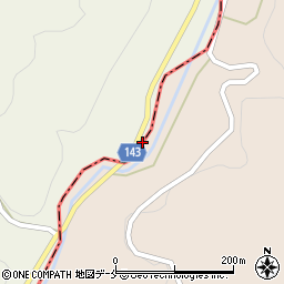 山形県西村山郡朝日町水本115周辺の地図