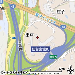 宮城県仙台市青葉区郷六出戸10周辺の地図