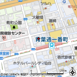 株式会社イトーキ仙台支店周辺の地図