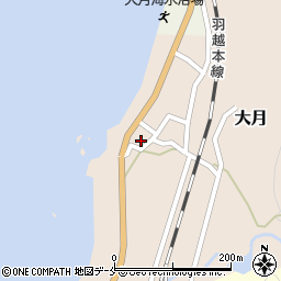 新潟県村上市大月1491周辺の地図