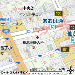 富士通株式会社　東北支店周辺の地図