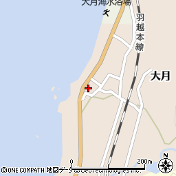 新潟県村上市大月1490周辺の地図