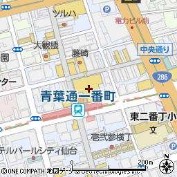 藤崎ビアガーデン周辺の地図