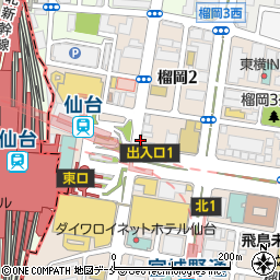 五十郎チケットショップ周辺の地図
