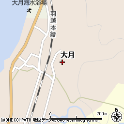 新潟県村上市大月1435周辺の地図