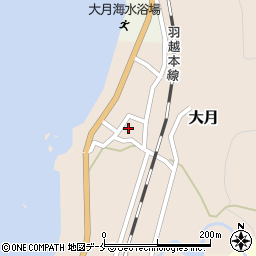 新潟県村上市大月1497周辺の地図