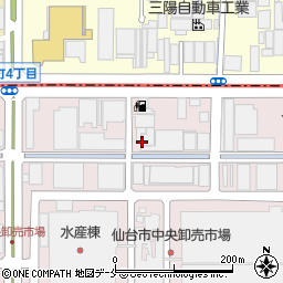 伏見蒲鉾株式会社　仙台営業所周辺の地図