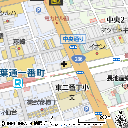 みずほ信託銀行仙台支店周辺の地図