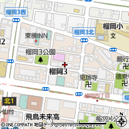 クミアイ化学工業株式会社　仙台支店周辺の地図