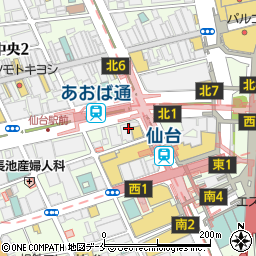 個別教室のアップル　仙台駅前教室周辺の地図