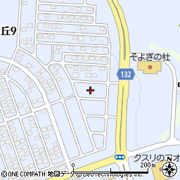 宮城県仙台市青葉区錦ケ丘9丁目9周辺の地図