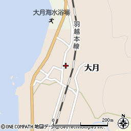 新潟県村上市大月1509周辺の地図