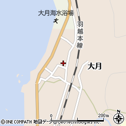 新潟県村上市大月1510周辺の地図