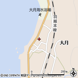 新潟県村上市大月1513周辺の地図