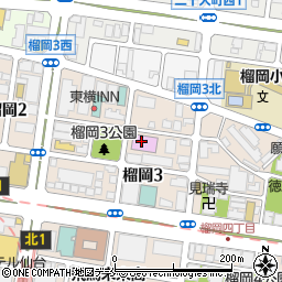 セントジェームスクラブ迎賓館　仙台周辺の地図