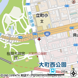 株式会社六濤　東北営業所周辺の地図