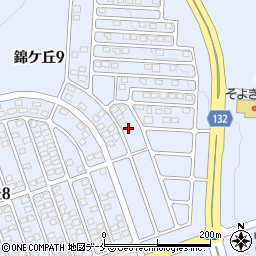 宮城県仙台市青葉区錦ケ丘9丁目11周辺の地図