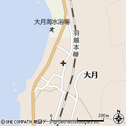 新潟県村上市大月1516周辺の地図