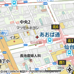 千歳興産株式会社　仙台営業所周辺の地図