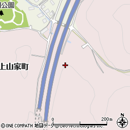 山形自動車道周辺の地図