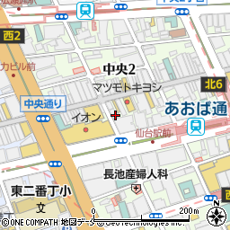 串カツ田中 仙台店周辺の地図