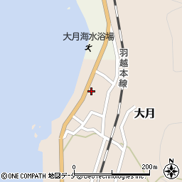 新潟県村上市大月1517周辺の地図