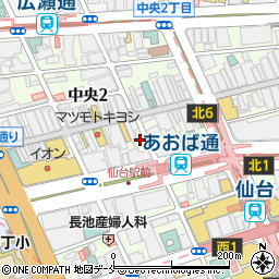 うまいものあり おおみ矢 仙台駅前店周辺の地図