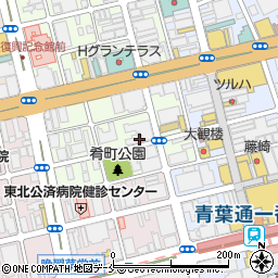宮城県歯科医師会館周辺の地図