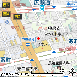バネバグース 仙台店周辺の地図