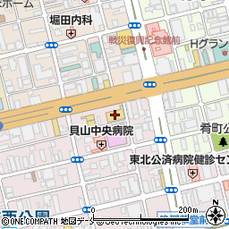 宮城トヨタ自動車ＭＴＧ仙台広瀬通周辺の地図