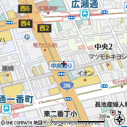 仙台牛タン居酒屋 集合郎 はなれ 仙台駅前店周辺の地図