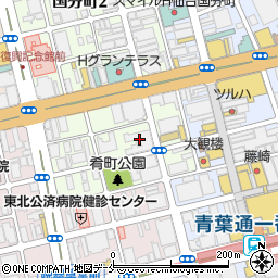 宮城県歯科医師協同組合周辺の地図