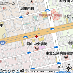 リパーク仙台広瀬通第１０駐車場周辺の地図