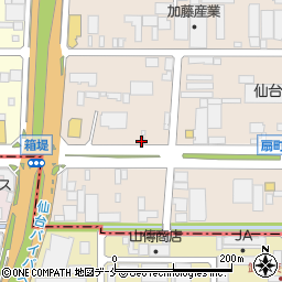 ニッポンレンタカー仙台扇町営業所周辺の地図